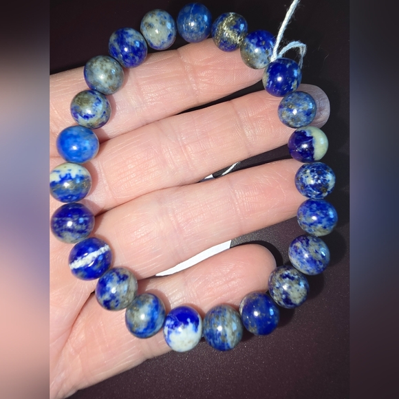lapis Jewelry - 8mm Lapis Bracelet